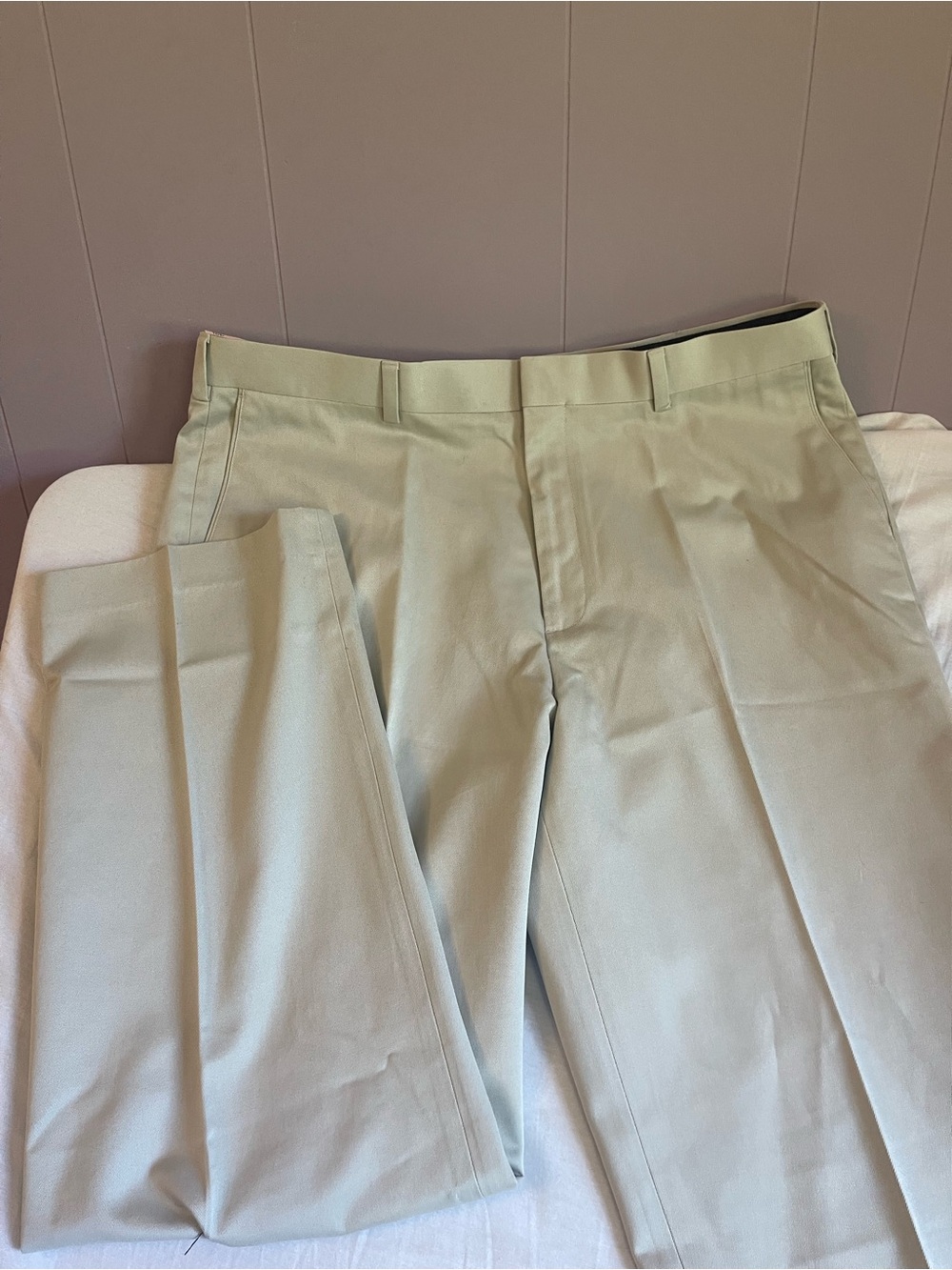 Axist Men’s Chinos - Light Khaki No -Iron - Picture 11 of 16